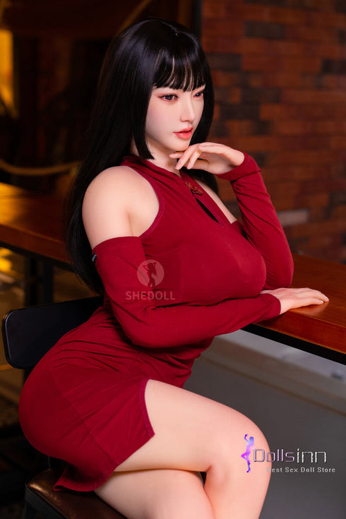 Shedoll 158cm F cup Full Silicone Sex Doll - Bailu