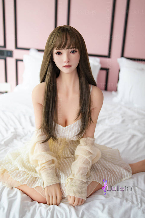 Shedoll 158cm C cup Full Silicone Sex Doll - Rose